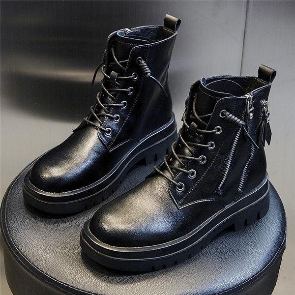 short boots 2021 new autumn style thick bottom british style women's boots in tube retro casual leather women's shoes, Black
short boots 2021 new autumn style thick bottom british style women's boots in tube retro casual leather women's shoes, Black