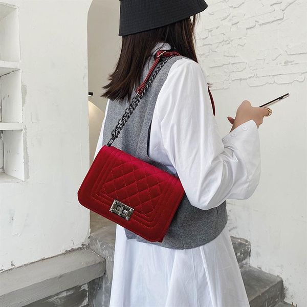cross body bags for women 2021 autumn winter square rhombic women's chain shoulder messenger bag crossbody sac a main femme
cross body bags for women 2021 autumn winter square rhombic women's chain shoulder messenger bag crossbody sac a main femme