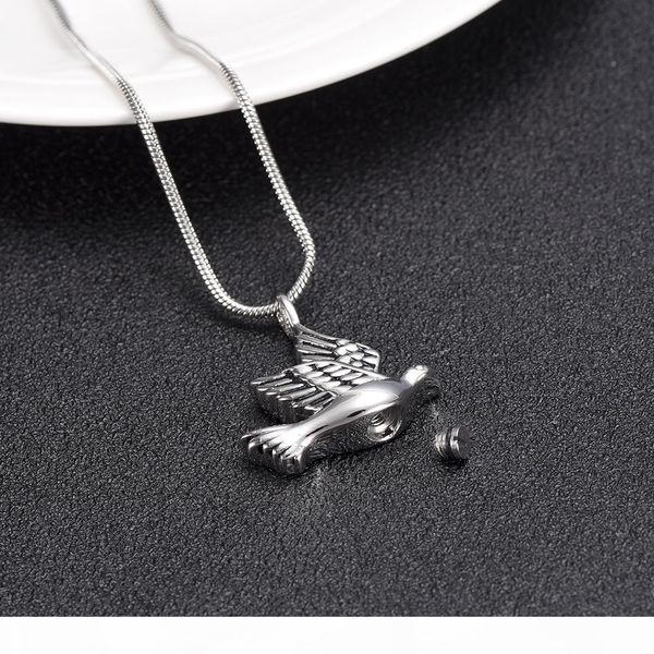 ijd10035 animal peace dove cremation urn pendant stainless steel bird keepsake jewelry ashes urn pendant for pet human memorial gift, Silver
ijd10035 animal peace dove cremation urn pendant stainless steel bird keepsake jewelry ashes urn pendant for pet human memorial gift, Silver