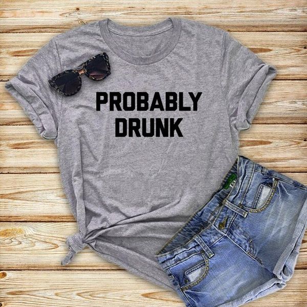 probably drunk letters women tshirt cotton casual funny t shirt for lady yong girl tee 6 colors drop ship s 222, White
probably drunk letters women tshirt cotton casual funny t shirt for lady yong girl tee 6 colors drop ship s 222, White