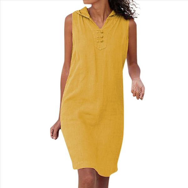 2021 new summer women dresses casual tunic sleeveless straight solid color hooded knee length beach sundress 9040926, Black;gray
2021 new summer women dresses casual tunic sleeveless straight solid color hooded knee length beach sundress 9040926, Black;gray