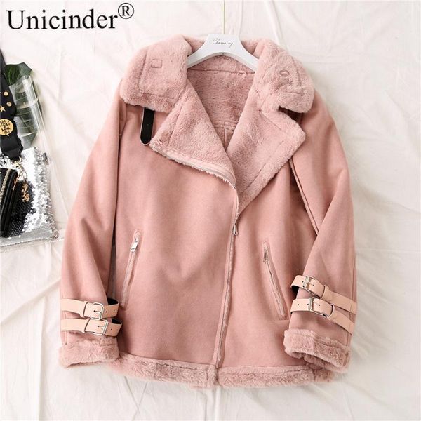 unicinder 2020 plus size women's clothing autumn and winter new fur integrated short locomotive winter coats and jackets women, Black;brown
unicinder 2020 plus size women's clothing autumn and winter new fur integrated short locomotive winter coats and jackets women, Black;brown