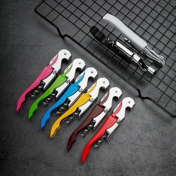 stainless steel cork screw candy color multi-function bottle cap double hinge waiters corkscrew wine opener owc3619
stainless steel cork screw candy color multi-function bottle cap double hinge waiters corkscrew wine opener owc3619