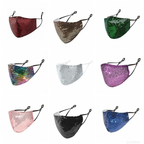 factory care fashion bling reusable mask pm2.5 face shield sun color gold elbow sequins shiny face cover masks anti-dust
factory care fashion bling reusable mask pm2.5 face shield sun color gold elbow sequins shiny face cover masks anti-dust