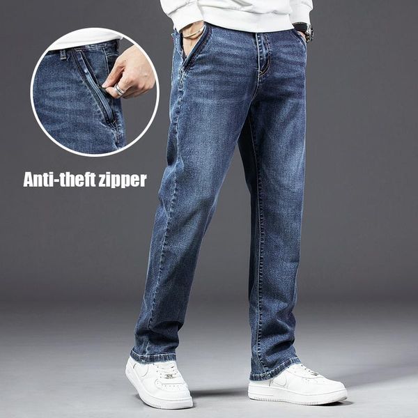 plus size 42 44 46 new men's blue casual jeans spring classic stretch straight denim pants 2021 male fashion brand trousers
plus size 42 44 46 new men's blue casual jeans spring classic stretch straight denim pants 2021 male fashion brand trousers
