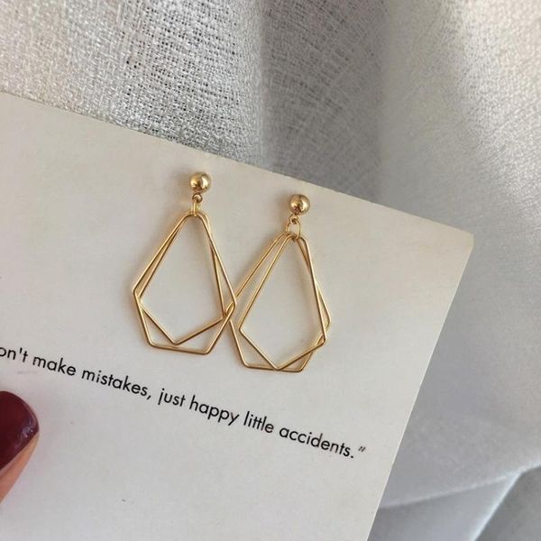 europe and america personality simple metal texture double geometry dangle earrings for women girl fashion accessories jewelry, Silver
europe and america personality simple metal texture double geometry dangle earrings for women girl fashion accessories jewelry, Silver