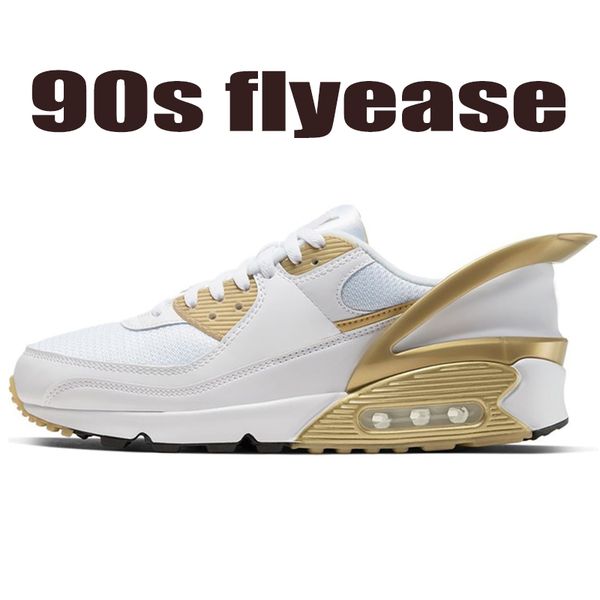 new 90s flyease mens running shoes triple white gold usa deep royal men trainers women sneakers us 5.5-11 
new 90s flyease mens running shoes triple white gold usa deep royal men trainers women sneakers us 5.5-11