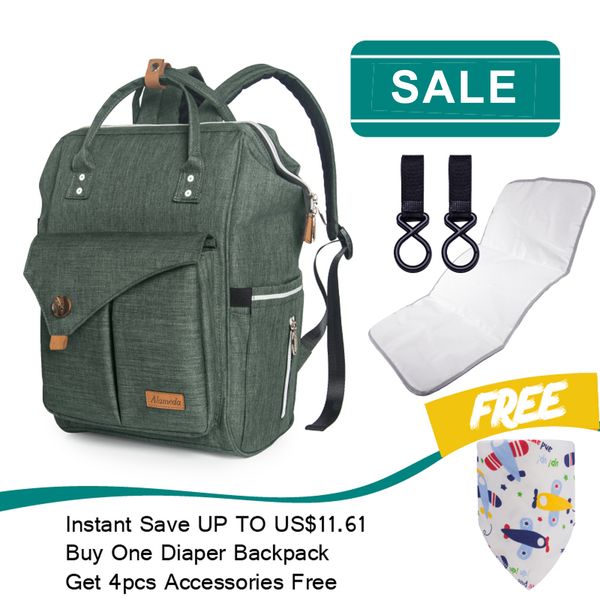 alameda diaper backpack baby nappy bag organizer for stroller changing pad stroller straps 201120
alameda diaper backpack baby nappy bag organizer for stroller changing pad stroller straps 201120