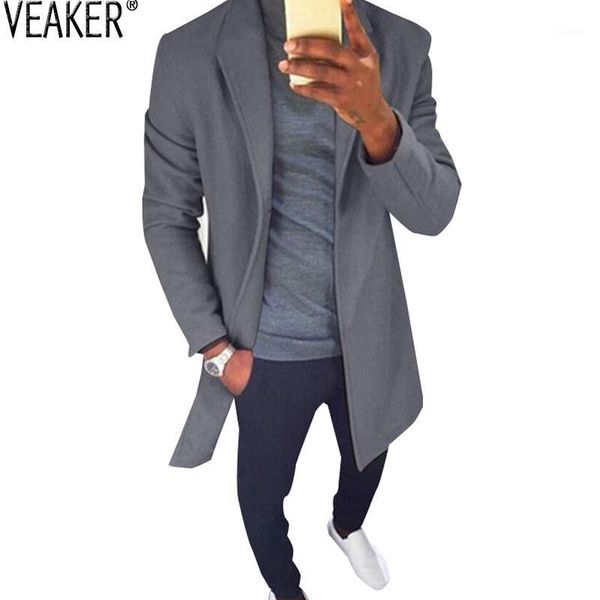 2020 new men's wool blended long coat jacket male autumn winter slim fit cashmere overcoats solid color wool coat outerwear 3xl1, Black
2020 new men's wool blended long coat jacket male autumn winter slim fit cashmere overcoats solid color wool coat outerwear 3xl1, Black