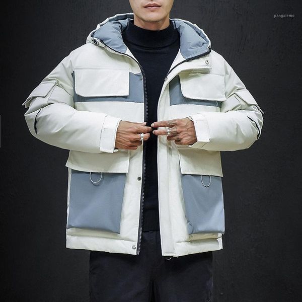 men winter jackets and coats thicker warm parkas hooded casual down jackets men loose outwear down size 5xl1, Black
men winter jackets and coats thicker warm parkas hooded casual down jackets men loose outwear down size 5xl1, Black
