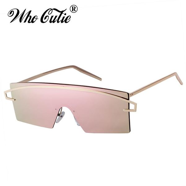 sunglasses 2021 oversized rimless women retro vintage big square one piece frame rectangular sun glasses mono lens shades om634, White;black
sunglasses 2021 oversized rimless women retro vintage big square one piece frame rectangular sun glasses mono lens shades om634, White;black