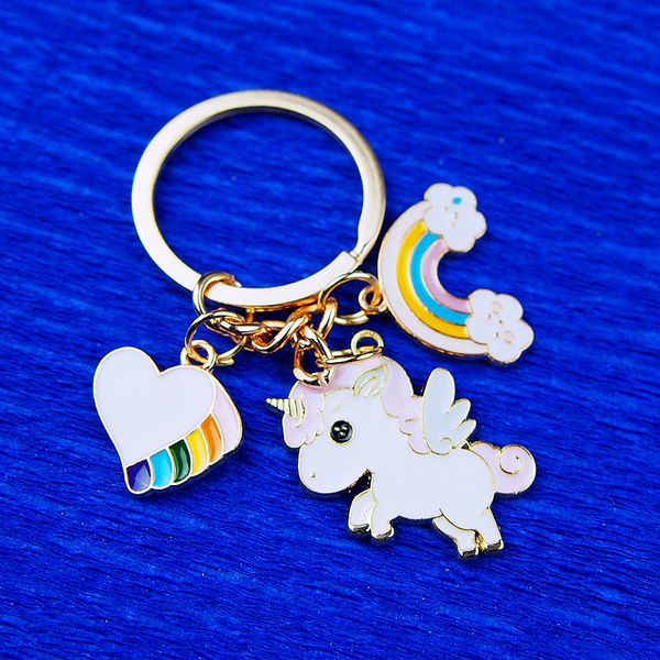 unicorn classic horse key ring keychain heart rainbow metal sweet gift girl special lovely cute cartoon backpack car pendant dk0015, Silver
unicorn classic horse key ring keychain heart rainbow metal sweet gift girl special lovely cute cartoon backpack car pendant dk0015, Silver