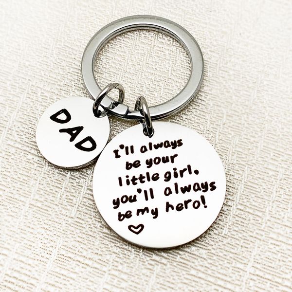 father gifts keyring stainless steel charm fathers day and daughter keychains family jewewlry dad gift, Slivery;golden
father gifts keyring stainless steel charm fathers day and daughter keychains family jewewlry dad gift, Slivery;golden