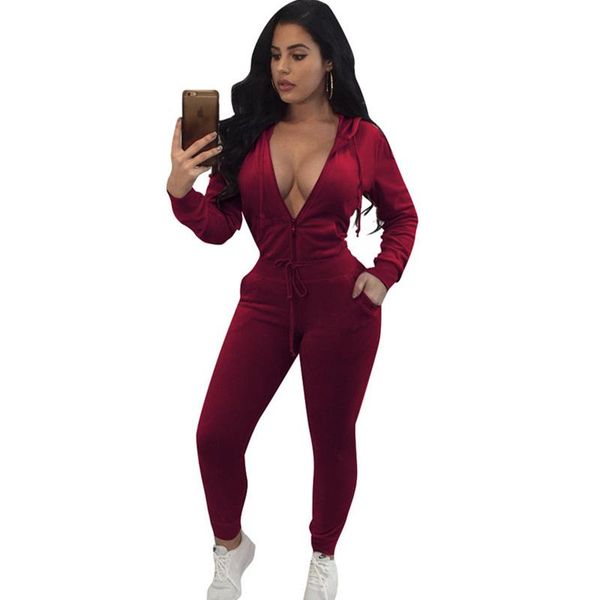 velvet tracksuits 2 piece set women sportsuit casual long sleeve zipper hooded coat + elastic waist pants slim hoodies sweatsuit, Gray
velvet tracksuits 2 piece set women sportsuit casual long sleeve zipper hooded coat + elastic waist pants slim hoodies sweatsuit, Gray