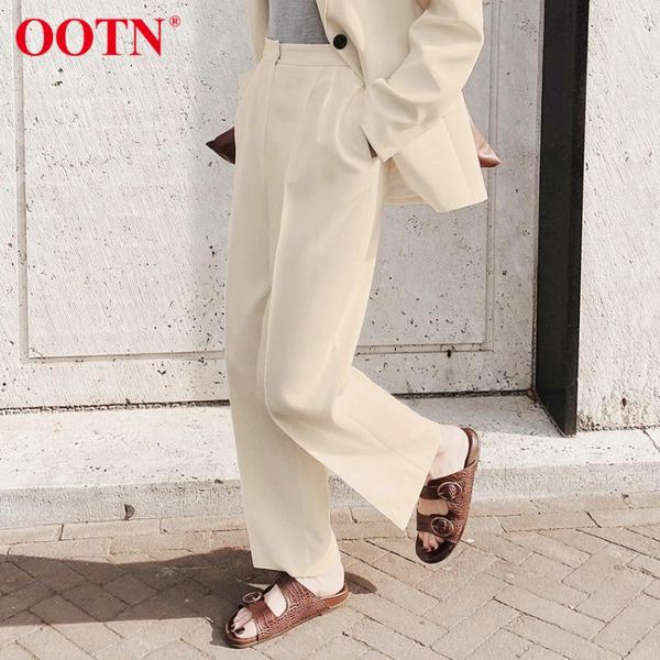 women's pants & capris ootn vintage high waist khaki women autumn winter ladies office trousers pocket plain female straight 2021 fashi, Black;white
women's pants & capris ootn vintage high waist khaki women autumn winter ladies office trousers pocket plain female straight 2021 fashi, Black;white
