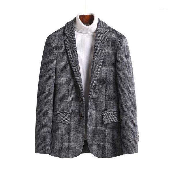 markyi 2020 fashion winter single breasted men trench jacket good quality plaid men cashmere overcoat1, Tan;black
markyi 2020 fashion winter single breasted men trench jacket good quality plaid men cashmere overcoat1, Tan;black
