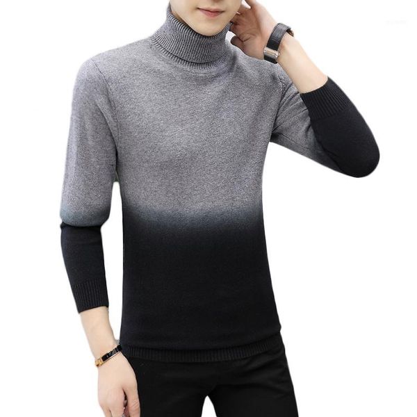 2019 autumn casual men's sweater high collar striped slim fit knittwear mens sweaters pullovers pullover men pull homme -3xl1, White;black
2019 autumn casual men's sweater high collar striped slim fit knittwear mens sweaters pullovers pullover men pull homme -3xl1, White;black