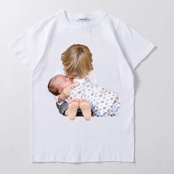 fanwanlei brand new women's street fashion baby brother and sister cotton crew neck printed t-shirt, Black;gray
fanwanlei brand new women's street fashion baby brother and sister cotton crew neck printed t-shirt, Black;gray
