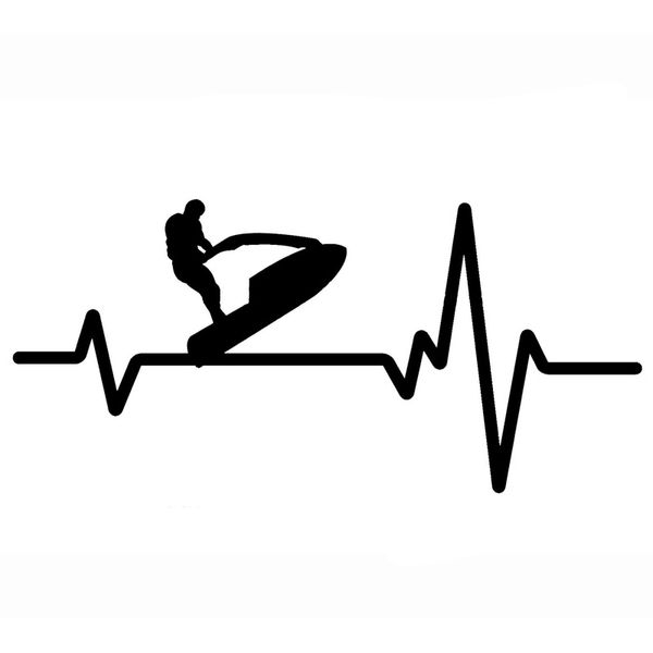 16.5cm*8.1cm jet ski stand up watercraft heartbeat line vinyl black/silver car sticker c22-1158
16.5cm*8.1cm jet ski stand up watercraft heartbeat line vinyl black/silver car sticker c22-1158