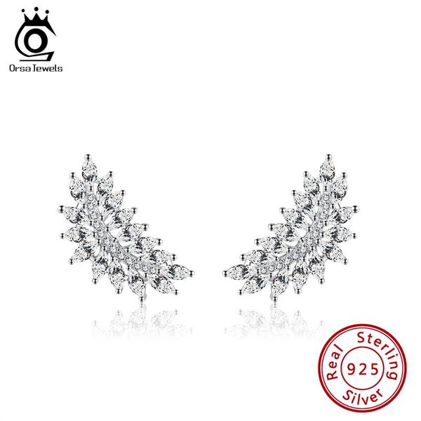 stud orsa jewelrs 925 sterling silver earrings with cz feather shape for women girls daily match se339, Golden;silver
stud orsa jewelrs 925 sterling silver earrings with cz feather shape for women girls daily match se339, Golden;silver