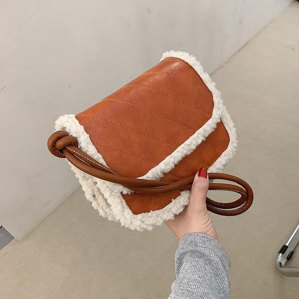 shoulder bags brand designer pu leather women's bag retro fur handbag small flap crossbody
shoulder bags brand designer pu leather women's bag retro fur handbag small flap crossbody