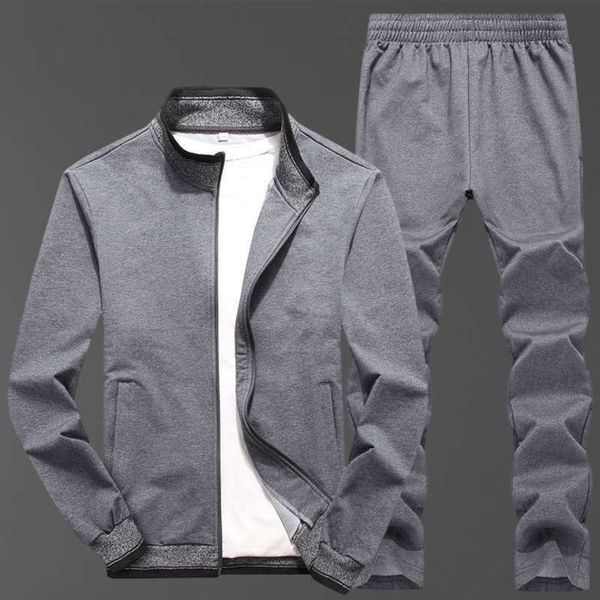 suit autumn winter 2019 new sports leisure sweater coat men's slim running sportswear, Gray
suit autumn winter 2019 new sports leisure sweater coat men's slim running sportswear, Gray