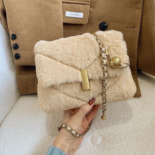 winter soft warm velour shoulder crossbody bags women designer handbags gold chain purses small flap sac a main
winter soft warm velour shoulder crossbody bags women designer handbags gold chain purses small flap sac a main