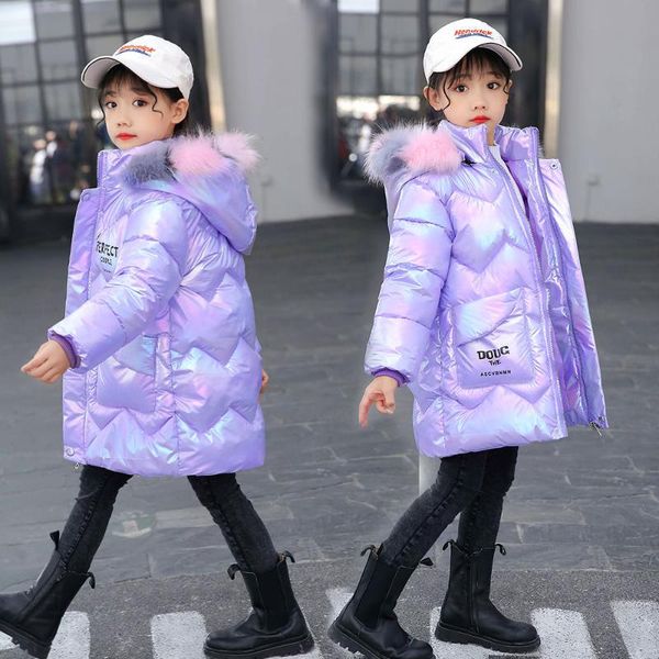 down coat russian youth girls winter warm bright clothing parkas waterproof fur hooded jackets teenager children clothes outwear, Blue;gray
down coat russian youth girls winter warm bright clothing parkas waterproof fur hooded jackets teenager children clothes outwear, Blue;gray