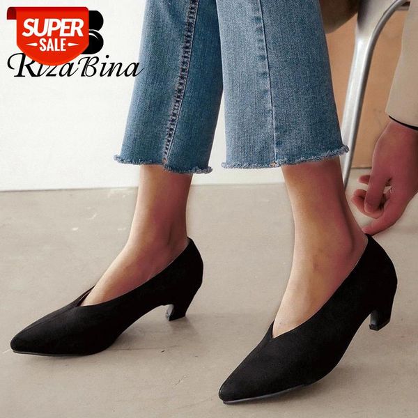 rizabina thick heel women pumps fashion pointed toe sweet ladies footwear solid color office sweet female footwear size 30-48 #kt6q
rizabina thick heel women pumps fashion pointed toe sweet ladies footwear solid color office sweet female footwear size 30-48 #kt6q