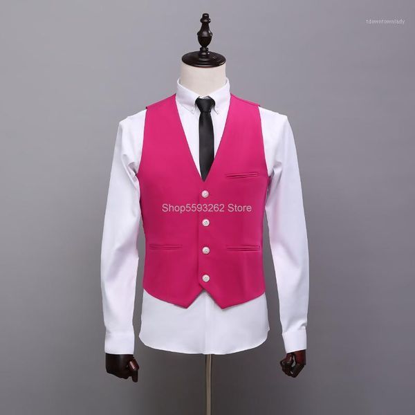 men's vests high-end slim men's suit vest tide casual autumn and summer wedding man dress1, Black;white
men's vests high-end slim men's suit vest tide casual autumn and summer wedding man dress1, Black;white