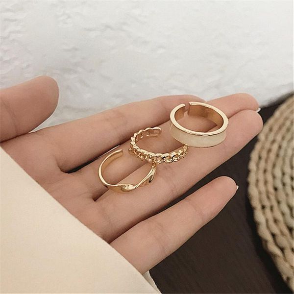 fashion geometric personality opening finger ring twist minimalist ring for women party jewelry gifts accessories, Golden;silver
fashion geometric personality opening finger ring twist minimalist ring for women party jewelry gifts accessories, Golden;silver
