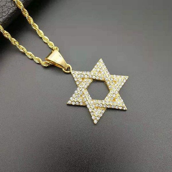 new arrival full rhinestones david star pendant necklace 316l stainless steel hexagram necklace fashion jewelry, Silver
new arrival full rhinestones david star pendant necklace 316l stainless steel hexagram necklace fashion jewelry, Silver