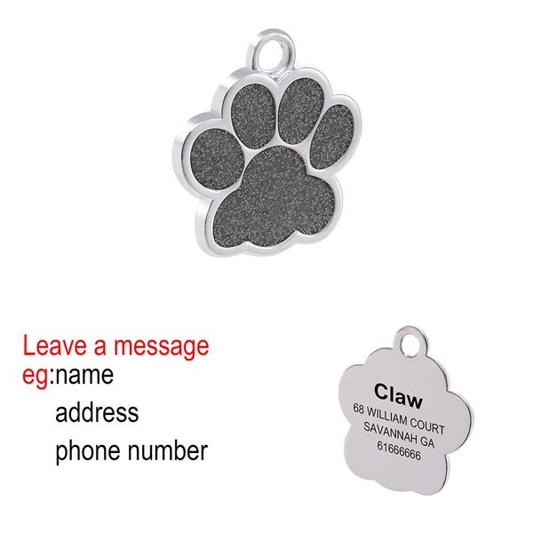 personalized dog tags engraved cat puppy pet id name collar tag pendant pet accessories bone/paw glitter q wmtnoy
personalized dog tags engraved cat puppy pet id name collar tag pendant pet accessories bone/paw glitter q wmtnoy