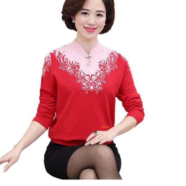 women's sweaters women sweater autumn winter qipao neck fashion cashmere pullovers slim kniting coat base mother dress, White;black
women's sweaters women sweater autumn winter qipao neck fashion cashmere pullovers slim kniting coat base mother dress, White;black