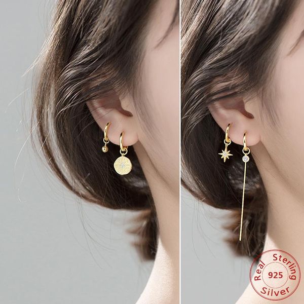 hoop & huggie sparkly crystal star earrings bead with zircon ,925 sterling silver round asymmetrical for women gir, Golden;silver
hoop & huggie sparkly crystal star earrings bead with zircon ,925 sterling silver round asymmetrical for women gir, Golden;silver