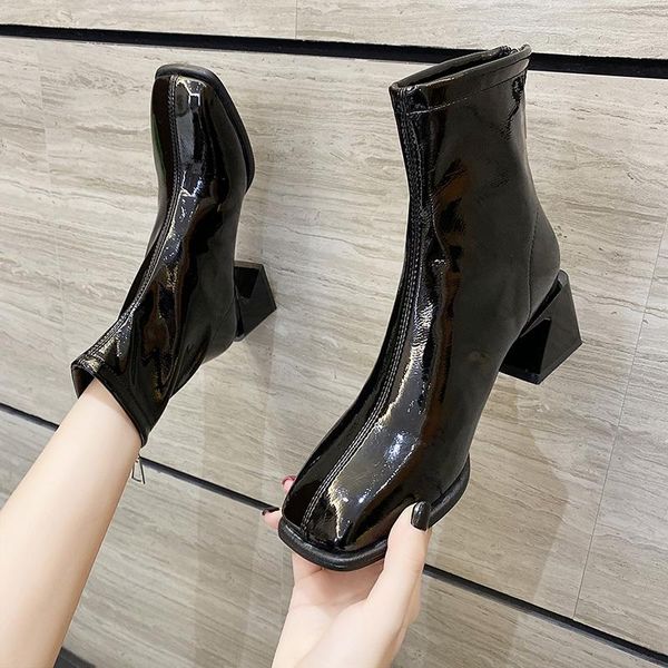women's mid calf boots winter footwear round toe boots-women shoes 2020 low white rock mid-calf ladies rubber autumn, Black
women's mid calf boots winter footwear round toe boots-women shoes 2020 low white rock mid-calf ladies rubber autumn, Black