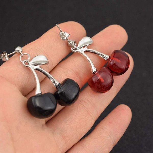 2021 new ladies fashion creative summer cherry red enamel stud earrings for women jewelry valentine's day gifts, Golden;silver
2021 new ladies fashion creative summer cherry red enamel stud earrings for women jewelry valentine's day gifts, Golden;silver