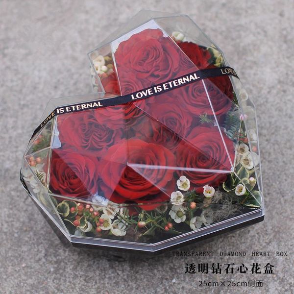 gift wrap creative diamond heart decoration boxes hand souvenir flower surprise box
gift wrap creative diamond heart decoration boxes hand souvenir flower surprise box