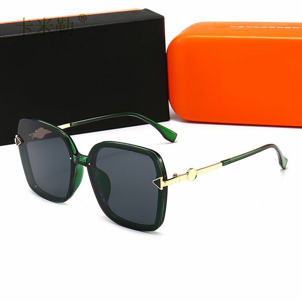 2020 new women's sunglasses classic fashion trend sunglasses driving travel sunglasses 9117 kml-designer, White;black