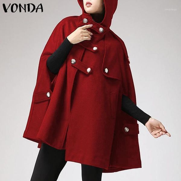 women cape coats autumn winter hooded cloak capes overcoats bohemian solid outerwear plus size beach streetwears s-5xl1, Black;brown
women cape coats autumn winter hooded cloak capes overcoats bohemian solid outerwear plus size beach streetwears s-5xl1, Black;brown