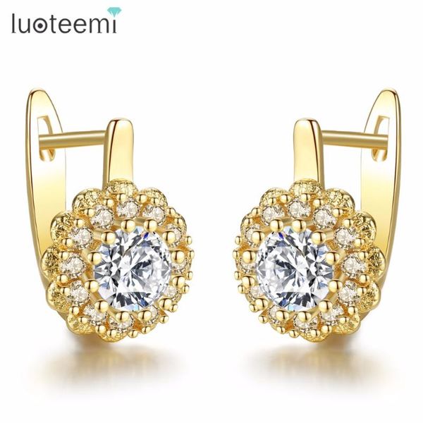 hoop & huggie luoteemi fashion trendy shiny gorgeous flower shape earrings luxury cz part for women girl jewelry accessories gift, Golden;silver
hoop & huggie luoteemi fashion trendy shiny gorgeous flower shape earrings luxury cz part for women girl jewelry accessories gift, Golden;silver