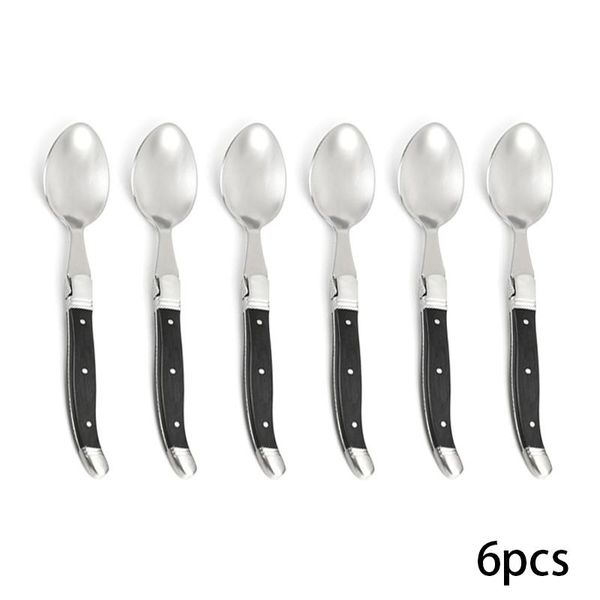 spoons 8.6'' laguiole style dinner spoon solid black wood handle table xmas party restaurant tableware kitchen cutlery 2/4/6pcs
spoons 8.6'' laguiole style dinner spoon solid black wood handle table xmas party restaurant tableware kitchen cutlery 2/4/6pcs