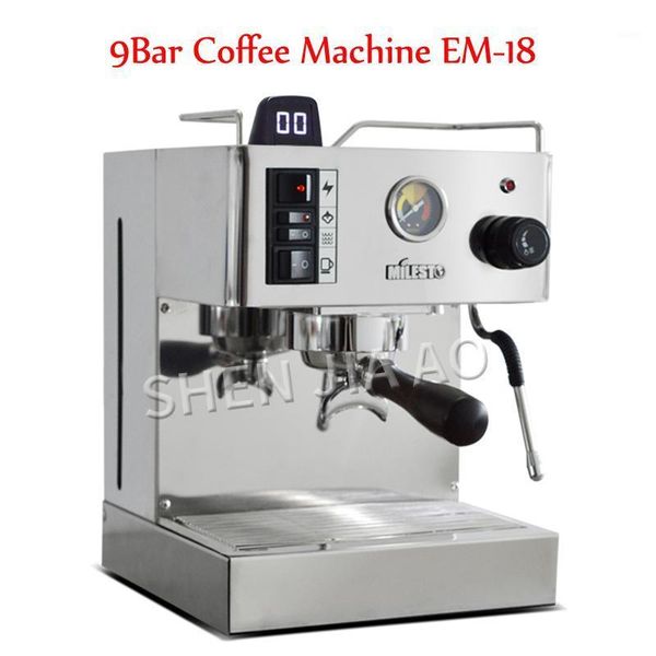 9bar em-18 italian semi-automatic coffee machine espresso coffee machine maker with professional pump for family 220v1
9bar em-18 italian semi-automatic coffee machine espresso coffee machine maker with professional pump for family 220v1