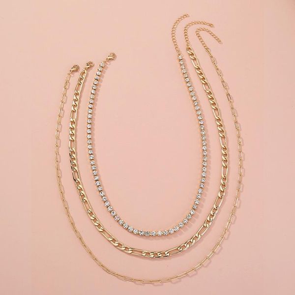 timronly multi layered sparkly rhinestones choker necklaces chunky cuban chain necklace korean fashion jewellery for women lady, Silver
timronly multi layered sparkly rhinestones choker necklaces chunky cuban chain necklace korean fashion jewellery for women lady, Silver