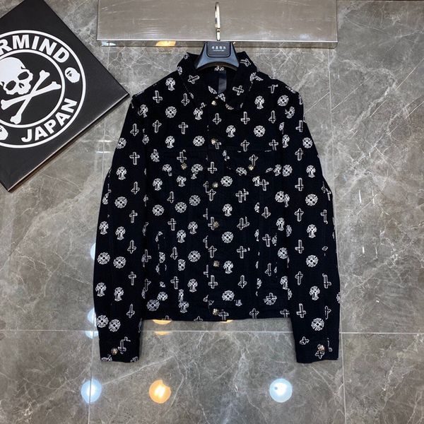 poison tide brand ch crosin autumn winter new full print cross korean version net red tooling denim coat for men and women, Black;brown
poison tide brand ch crosin autumn winter new full print cross korean version net red tooling denim coat for men and women, Black;brown