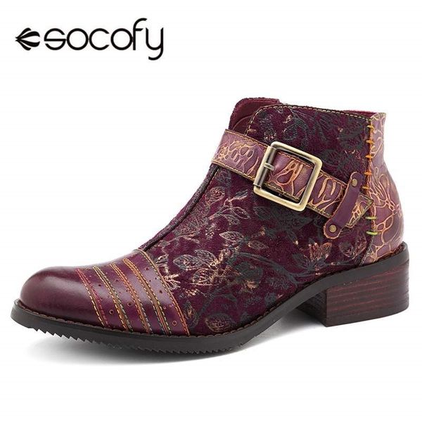 socofy retro bohemian women woman spring autumn cow leather motorcycle boots zipper chunky heel ankle shoes y200115, Black
socofy retro bohemian women woman spring autumn cow leather motorcycle boots zipper chunky heel ankle shoes y200115, Black