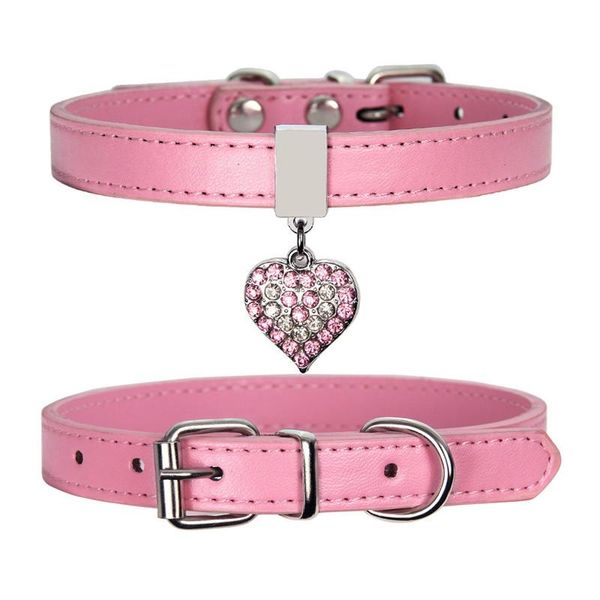 dog collars & leashes fashion pu leather pet collar diamond rhinestone heart pendant for puppy cat chihuahua small neck strap adjustable
dog collars & leashes fashion pu leather pet collar diamond rhinestone heart pendant for puppy cat chihuahua small neck strap adjustable