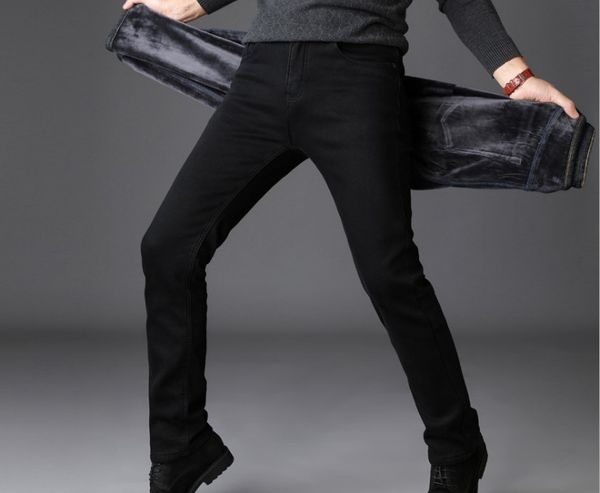 winter breeze 2020 trousers of the fashionable black fine fitting thick velvet denim breeches warm men's casual pants more size otrq, Blue
winter breeze 2020 trousers of the fashionable black fine fitting thick velvet denim breeches warm men's casual pants more size otrq, Blue