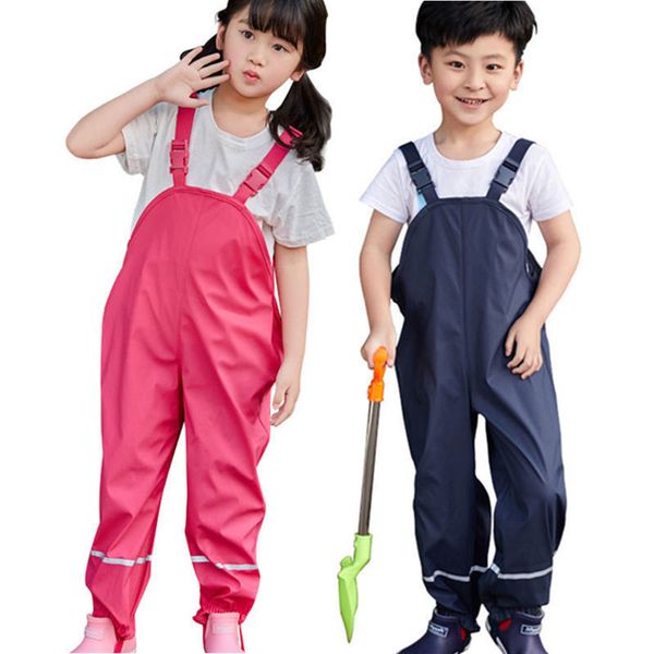 kids suspenders rain pants waterproof overalls children rainwear for baby boys girls 2-10 years jumpsuit dwq572 y200704, Blue
kids suspenders rain pants waterproof overalls children rainwear for baby boys girls 2-10 years jumpsuit dwq572 y200704, Blue