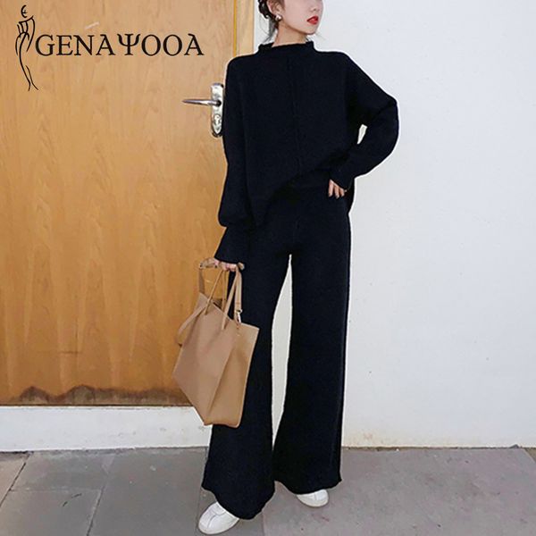 genayooa two piece set pullover sweater tracksuit women high waist knit wide leg pants women suit 2 piece set women winter 2020 q1211, Gray
genayooa two piece set pullover sweater tracksuit women high waist knit wide leg pants women suit 2 piece set women winter 2020 q1211, Gray